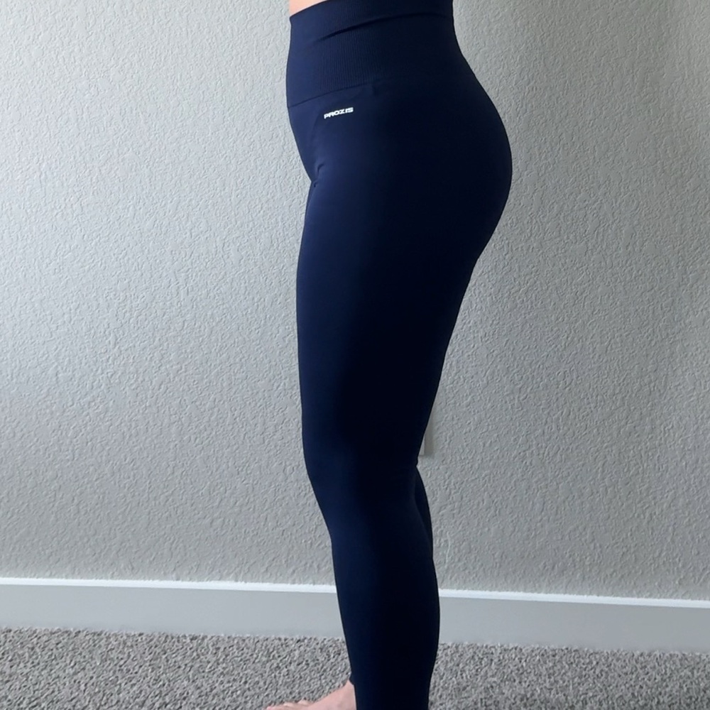 Prozis Blue High-Waisted Athletic Leggings